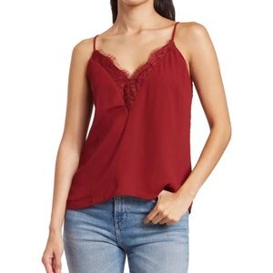 Melrose & Market Women’s Lace Trim V-Neck Cami